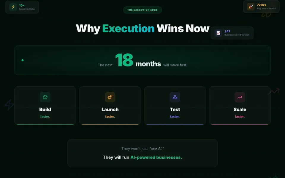 OpenClaw Cracked sales page: why now section